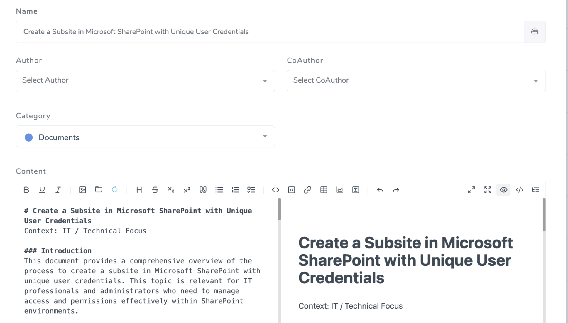 AI-Powered Documents